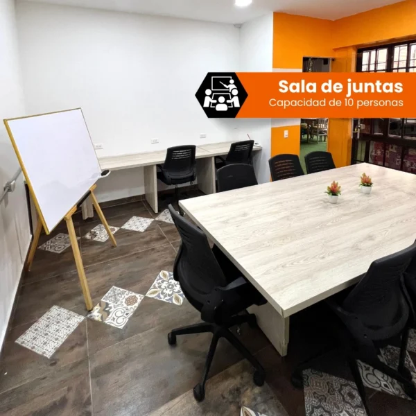 Sala de juntas dotada